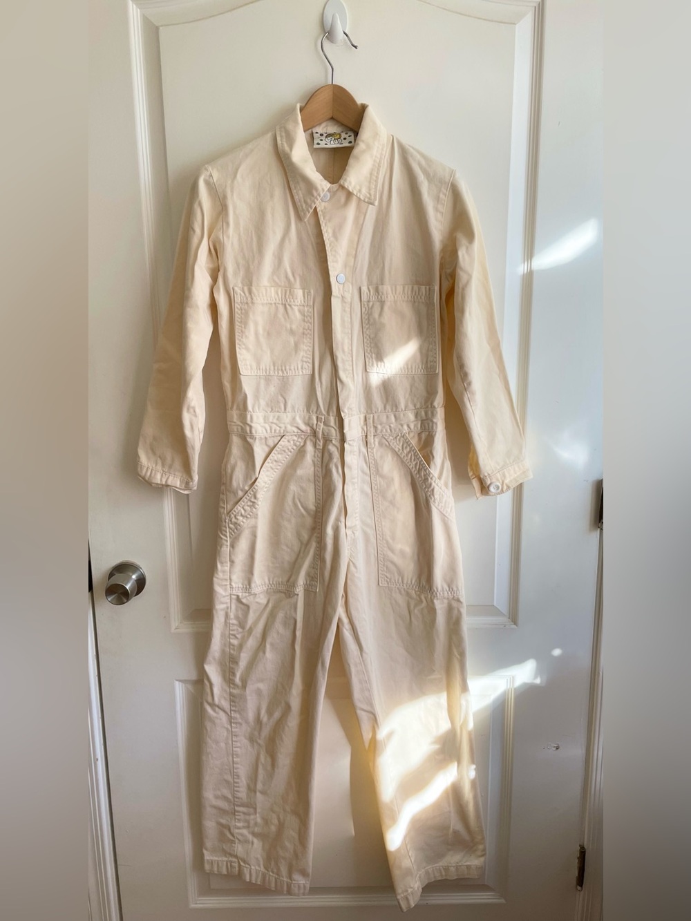 Big Bud Press 100% Cotton Long Sleeve Jumpsuit  Size Small